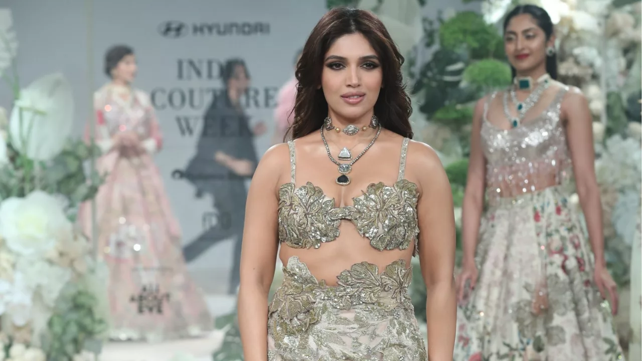 Bhumi Pednekar showstopper for Varun Bahl at India Couture Week 2023