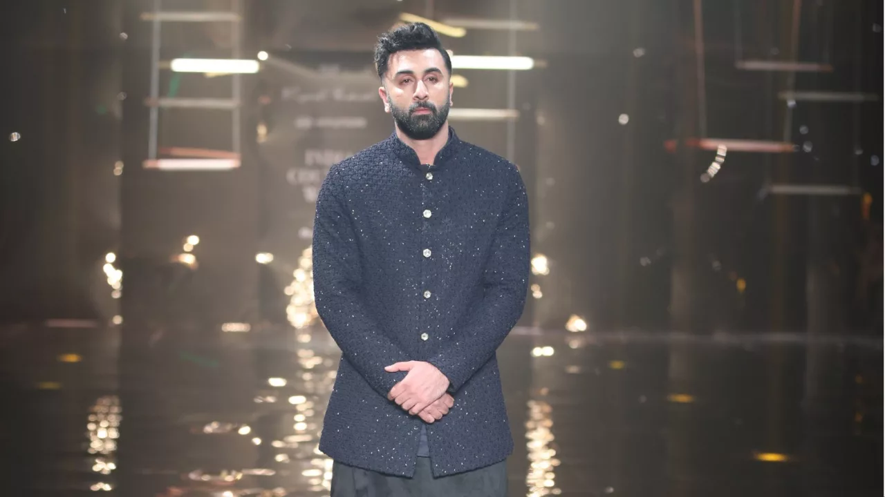Ranbir Kapoor at India Couture Week 2023