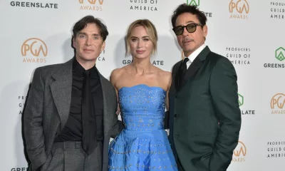 Oppenheimer Stars Cillian Murphy, Emily Blunt And Robert Downey Jr. Arrive At Producers Guild Of America Awards 2024